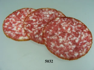 Salami-Scheiben grob (3 Stück) Lebensmittelattrappen