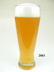 Weißbierglas 0,5 Ltr. (echtes Glas)