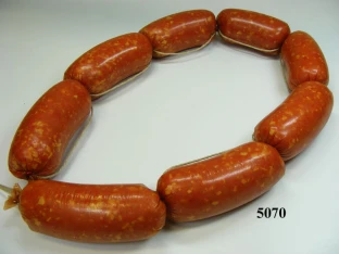 Zwiebelmettwurst-Kette Lebensmittelattrappe