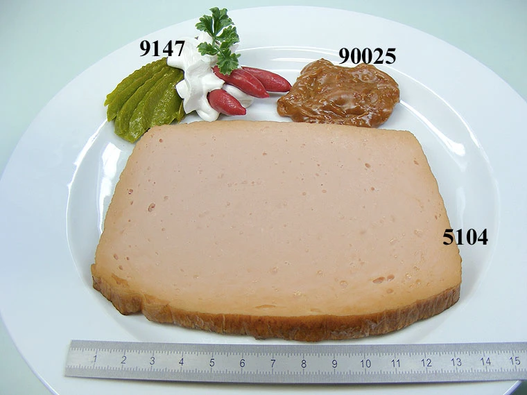 Produkt - Fleischkäse einfach, groß Lebensmittelattrappe