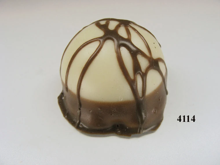 Produkt - Praline verziert weiß (VPE=3 Stück)