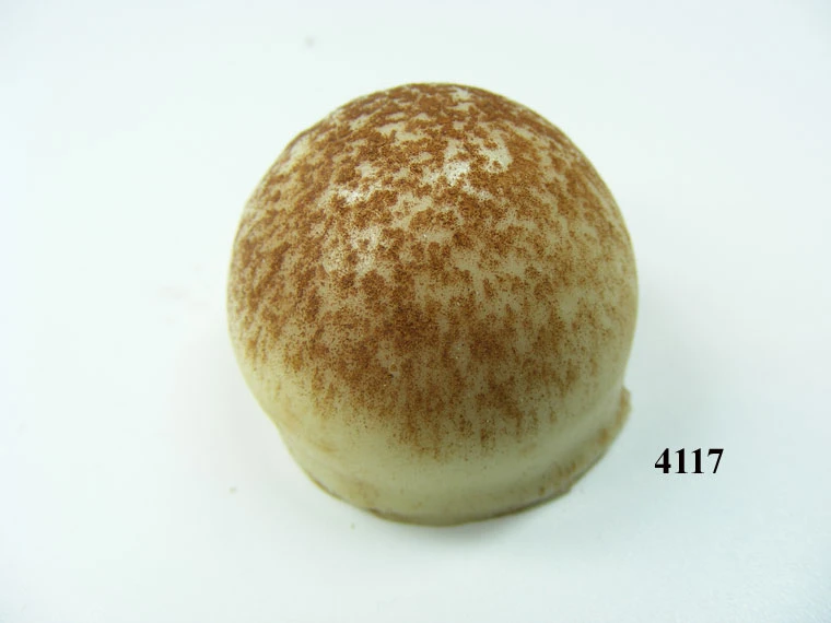 Produkt - Praline weiß m. Kakaopulver (VPE=3 Stück)