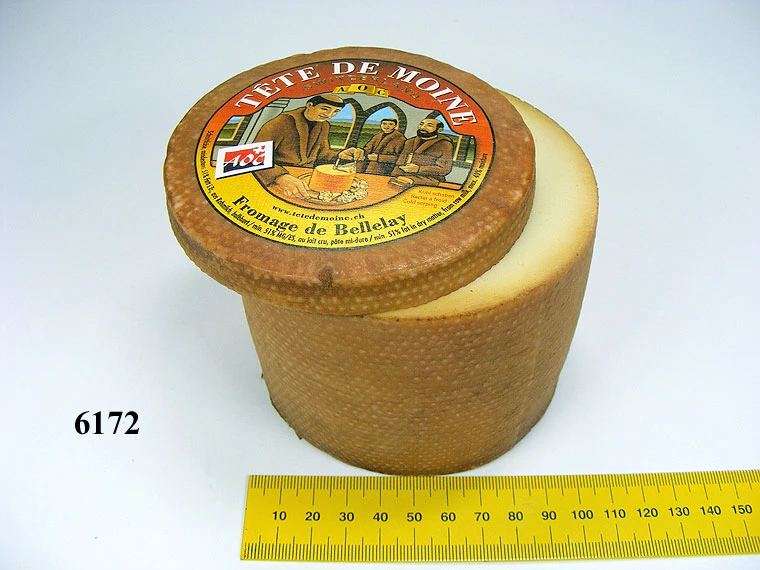 Produkt - Käse Tête de Moine m. Deckel