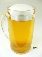 Bierkrug 0,4 Ltr (echtes Glas)