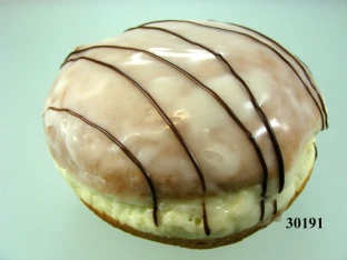Krapfen glasiert u. verziert