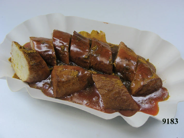 Produkt - Currywurst weiß geschnitten wie Abb.