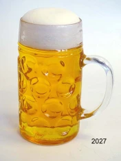 Maßkrug 1 Ltr (echtes Glas)