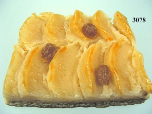 Apfelkuchen-Stück