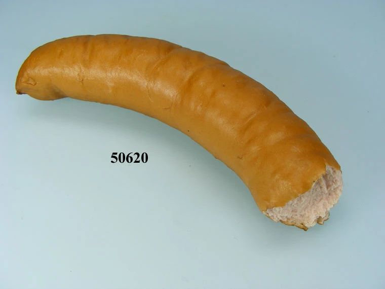 Produkt - Bockwurst angebissen Lebensmittelattrappe
