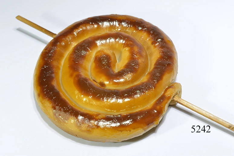 Produkt - Wurst-Schnecke gebraten Lebensmittelattrappe