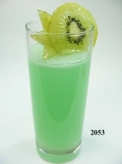 Kiwi-Shake (echtes Glas)