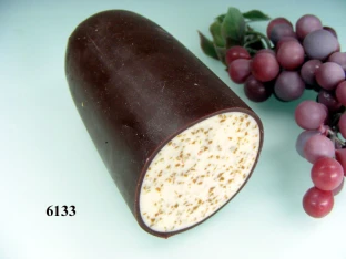 Schinkenkäse angeschnitten