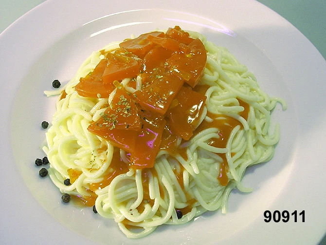 Produkt - Spaghetti m. Tomatensauce (zusammenhängende Einheit)