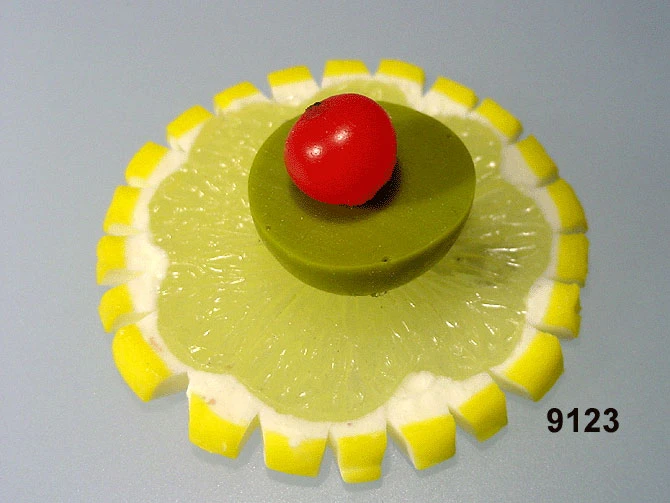 Produkt - Zitronen-Scheibe/Olive grün
