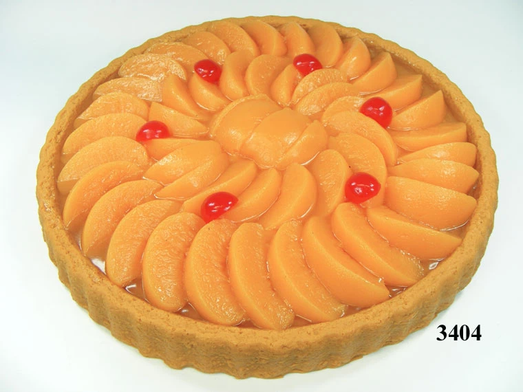 Produkt - Pfirsichkuchen m. Kirschen