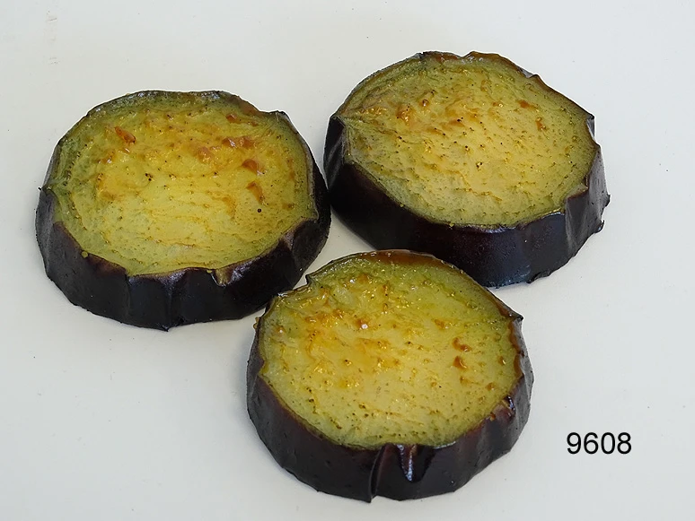 Produkt - gebratene Aubergine (3 St.) Lebensmittelattrappen