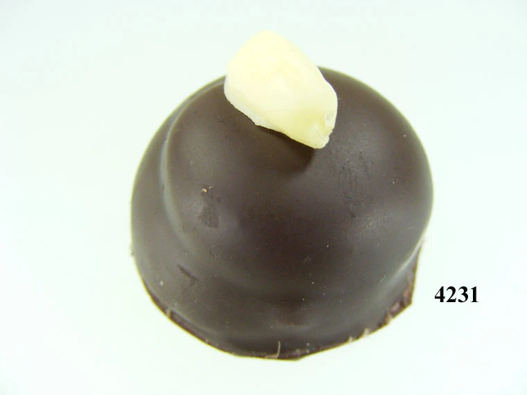 Produkt - Praline dunkel verziert (VPE=3 Stück)