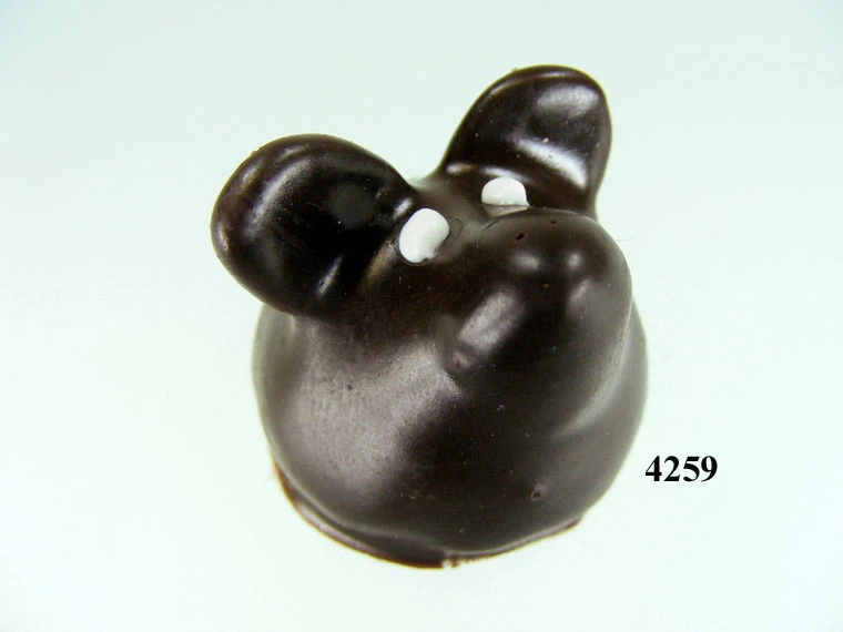 Produkt - Praline dunkel verziert (VPE=3 Stück)