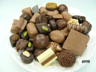 Lebensmittelattrappe Pralinen-Sortiment 50 Stück 