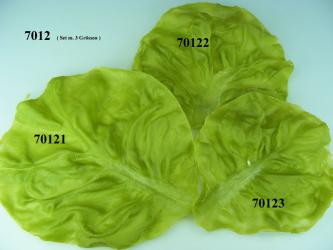 Salatblatt  3-er Set 