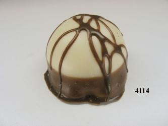 Praline verziert weiß (VPE=3 Stück) 