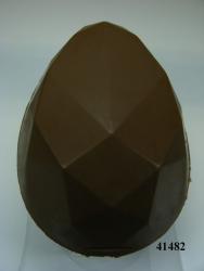 Osterei strukturiert Milchschokolade 