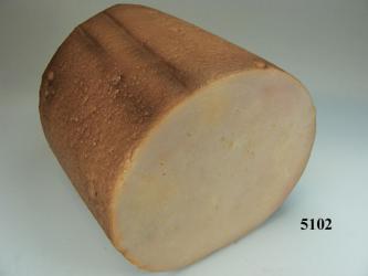 Schinken gekocht angeschnitten Lebensmittelattrappe 