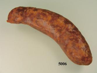 Schinkenmettwurst Lebensmittelattrappe 