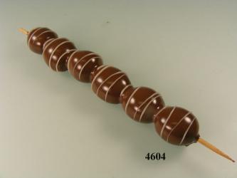 Fruchtspieß Vollmilch Traube mit Verzierung Lebensmittelattrappe Lebensmittelattrappe 