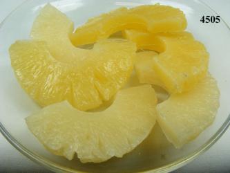 Ananasscheibe 1/2 doppelseitig (6 St.) Lebensmittelattrappe 