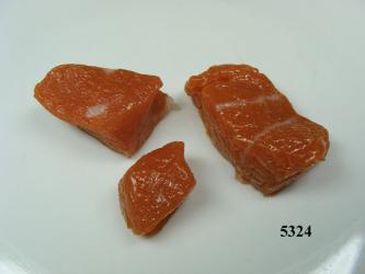 Lebensmittelattrappen Gulaschstücke roh (3 Stück) 