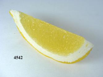 Zitronenspalte Lebensmittelattrappe 