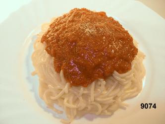 Spagetti mit Fleischsauce (zusammenhängende Einheit) 