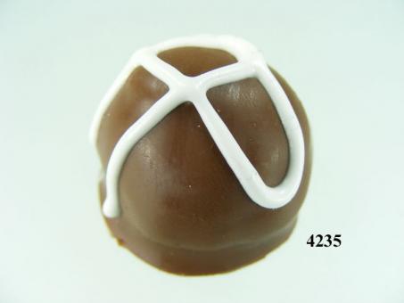 chocolate candy white, decorated (3 pcs.) 
