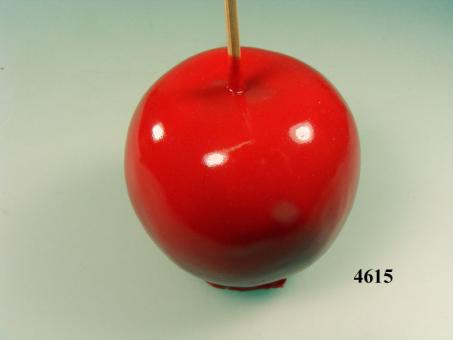 Apfel glasiert rot 