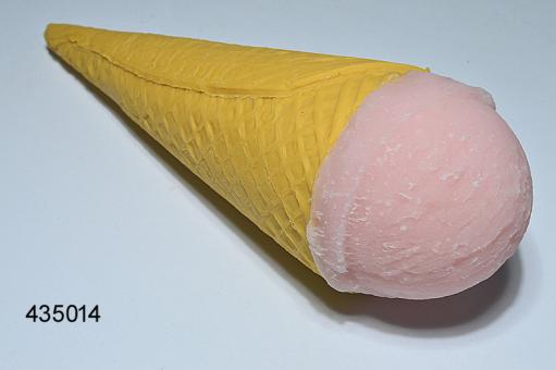 ice-cream cornet with 1 scoop 