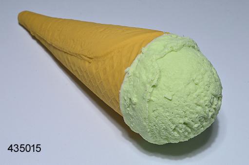 ice-cream cornet with 1 scoop 
