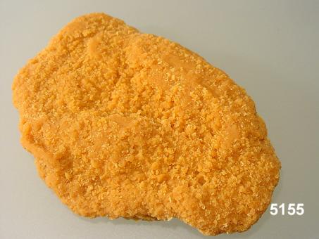 Schnitzel paniert, ungebraten Lebensmittelattrappe 