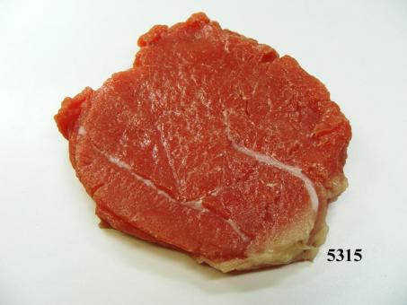 Rinder-Steak  Lebensmittelattrappe 