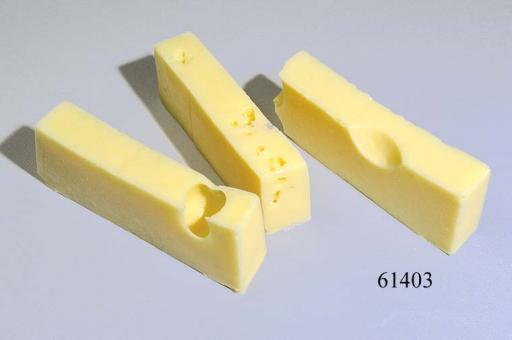 Emmentaler Käse-Stücke (3 Stück) 