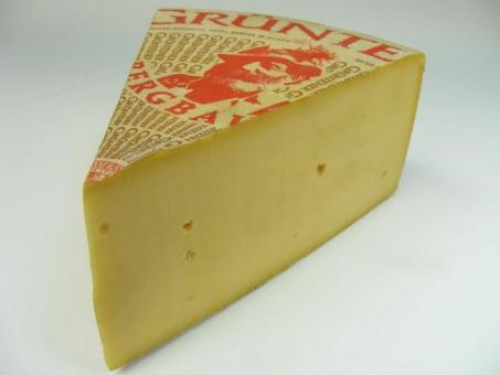 alpine cheese Grüntener 1/8 