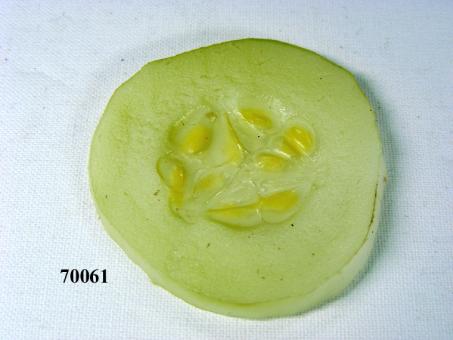 slice of cucumber without paring 