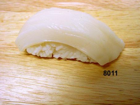 Nigiri-Sushi Ika (Tintenfisch) 