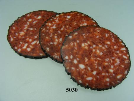 Lebensmittelattrappen Paprika-Salami-Scheiben (3 Stück) 