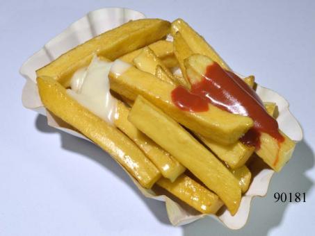 French fries with ketchut/mayonaise 