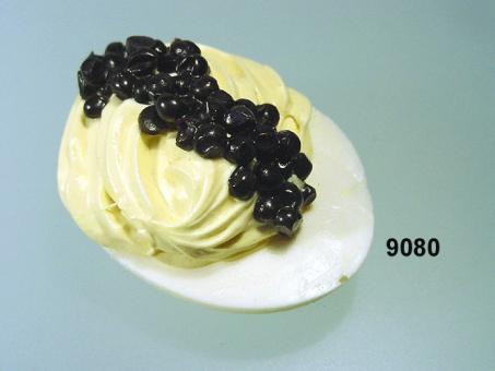 Ei  mit Kaviar schwarz 