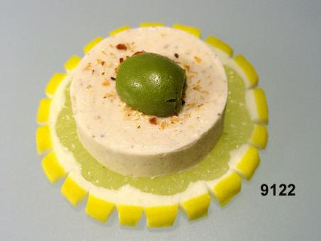 Zitronen-Scheibe/Kräuterbutter 