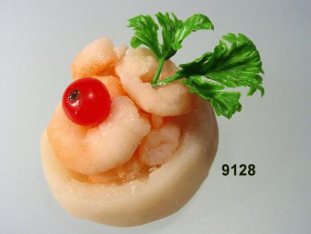 artichocke with shrims 