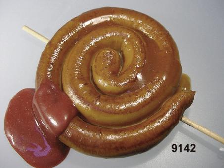 garnished sausage 