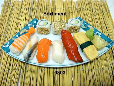 Sushi-Menü 3 (ohne Platte) 